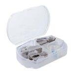 MINI KIT DE ESCRITORIO TRANSPARENTE PRO 519 (METAL - PLÁSTICO)