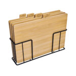 SET DE TABLAS GURI BEIGE PWT 240 BE (BAMBÚ TABLAS - METAL BASE)