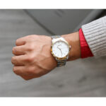 RELOJ DE PULSO BAKIÓ PLATA CABALLERO RK-014 ( RK-014 - RK014 - RELOJES DE PULSO ) - Imagen 4