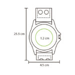 RELOJ DE PULSO CAFE RP-061C ( RP-061 - RP061 - RELOJES DE PULSO ) - Imagen 5