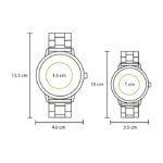 RELOJ DE PULSO PLATA DAMA RP-064DS ( RP-064 - RP064 - RELOJES DE PULSO ) - Imagen 3