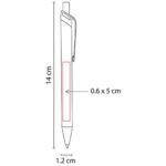 BOLÍGRAFO ORISSA GRIS RQ 016 G (ALUMINIO) - Imagen 2