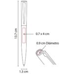 BOLÍGRAFO MAGOTTY PLATA RQ 020 S (ALUMINIO) - Imagen 4