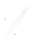 BOLÍGRAFO STYLO BLANCO RQ 1020 B (METAL) - Imagen 3