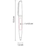 BOLÍGRAFO NEVSKY NEGRO RQ 205 N (ACERO INOXIDABLE) - Imagen 2