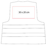 CHALECO DE SEGURIDAD SIKKER AMARILLO SEC 001 Y (POLIÉSTER) - Imagen 4