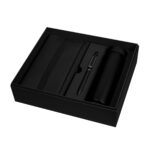 SET 016 N - SET BIRKIN NEGRO (NEGRO - ACERO INOXIDABLE - PLASTICO - CURPIEL - CARTON)