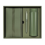 SET 016 V - SET BIRKIN VERDE (VERDE - ACERO INOXIDABLE - PLASTICO - CURPIEL - CARTON) - Imagen 2