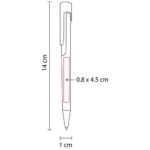 BOLÍGRAFO TRENDY NARANJA SH 1025 O (PLÁSTICO) - Imagen 2