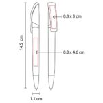 BOLÍGRAFO SINAI NEGRO SH 1085 N (PLÁSTICO) - Imagen 2