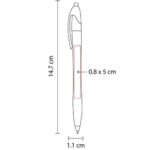 BOLÍGRAFO VIKINGO AMARILLO SH 1123 Y (PLÁSTICO) - Imagen 2