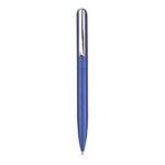 BOLÍGRAFO RIGA AZUL METALICO SH 1245 A (ACERO INOXIDABLE)