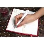 BOLÍGRAFO LÁMPARA JASER BLANCO SH 1850 B (PLÁSTICO) - Imagen 4