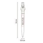 BOLÍGRAFO PROFESIÓN BLANCO CON AMARILLO SH 2000-03 (PLÁSTICO) - Imagen 2