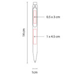 BOLÍGRAFO SOPRON AZUL SH 2480 A (PLÁSTICO) - Imagen 2