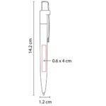 BOLÍGRAFO VANIR ROJO SH 2620 R (METAL) - Imagen 3