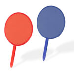 SH 3065 R - BOLÍGRAFO ABANICO ZAYN ROJO (ROJO - PLASTICO - POLIESTER) - Imagen 5