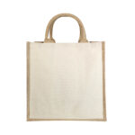 SIN 006 BE - BOLSA OLIVIER BEIGE (BEIGE - YUTE - CANVAS - ALGODON) - Imagen 2