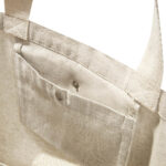 SIN 008 BE - BOLSA ZEDER BEIGE (BEIGE - ALGODON RECICLADO) - Imagen 3