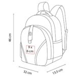 MOCHILA VICTORY ROJO JASPEADO SIN 010 RJ (POLIÉSTER) - Imagen 4