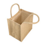 SIN 015 BE - BOLSA MINI BOIS (BEIGE - YUTE) - Imagen 3