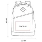 MOCHILA WALLY GRIS SIN 096 G (POLIÉSTER) - Imagen 3