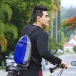 BOLSA-MOCHILA SUNET AZUL SIN 102 A (POLIÉSTER) - Imagen 2