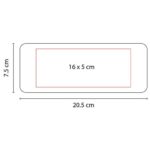 COSMETIQUERA SELLA BLANCO SIN 128 B (PVC) - Imagen 2