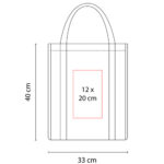 BOLSA MILDURA AZUL SIN 146 A (NON WOVEN) - Imagen 2