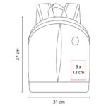 MOCHILA KEIT GRIS SIN 148 G (POLIÉSTER) - Imagen 2