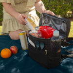 SIN 190 N - MOCHILA-LONCHERA CIBO (NEGRO - POLIESTER - ACETATO DE VINILO DE POLIETILENO) - Imagen 5