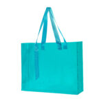 SIN 214 A - BOLSA MAXINA AZUL (AZUL - PLASTICO PVC - POLIESTER)