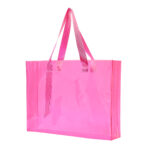 SIN 214 P - BOLSA MAXINA ROSA (ROSA - PLASTICO PVC - POLIESTER)