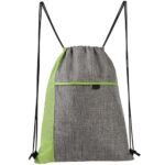 BOLSA-MOCHILA ARACAR VERDE SIN 315 V (NON WOVEN - POLIÉSTER)