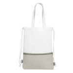 BOLSA-MOCHILA FUSETA GRIS SIN 405 G (POLIÉSTER) - Imagen 5