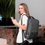 MOCHILA SISAK GRIS SIN 415 G (POLIÉSTER) - Imagen 4