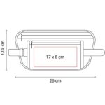 PORTA DOCUMENTOS SIERO NEGRO SIN 420 N (POLIÉSTER) - Imagen 3