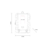 MOCHILA PETER MORADO SIN 512 M (POLIÉSTER) - Imagen 3