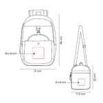 SIN 541 Y - MOCHILA DOKU AMARILLO (AMARILLO - POLIESTER - FORRO POLIESTER) - Imagen 6
