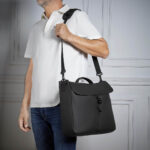 SIN 548 N - PORTAFOLIO RINER NEGRO (NEGRO - PU Y POLIESTER - FORRO POLIESTER) - Imagen 4