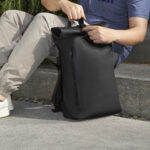 SIN 549 N - MOCHILA JORNET NEGRO (NEGRO - PU Y POLIESTER - FORRO POLIESTER) - Imagen 5