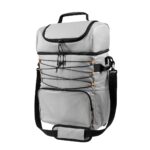 SIN 554 G - HIELERA TROLLEY OLWEN GRIS (GRIS - POLIESTER - ACETATO DE VINILO DE POLIETILENO)