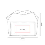 SIN 565 A - LONCHERA COLLEGE AZUL (AZUL - POLIESTER - ACETATO DE VINILO DE POLIETILENO) - Imagen 5