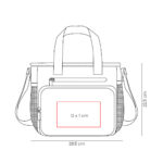 SIN 566 Y - HIELERA SOLARI AMARILLO (AMARILLO - POLIESTER - FORRO ACETATO DE VINILO DE POLIETILENO) - Imagen 3