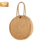 BOLSA FREDA BEIGE SIN 602 BE (YUTE - ALGODÓN)