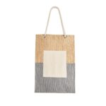 BOLSA CANDY BEIGE SIN 604 BE (YUTE - ALGODÓN)