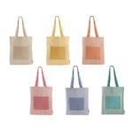 BOLSA KASVI AMARILLO SIN 612 Y (ALGODÓN RECICLADO) - Imagen 3