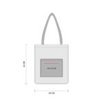 BOLSA KASVI AMARILLO SIN 612 Y (ALGODÓN RECICLADO) - Imagen 2