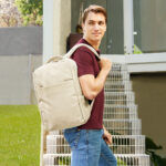 SIN 715 G - MOCHILA ZUIDAS GRIS (GRIS - POLIESTER) - Imagen 4