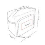 SIN 717 G - LONCHERA TANVI (GRIS - POLIESTER) - Imagen 7